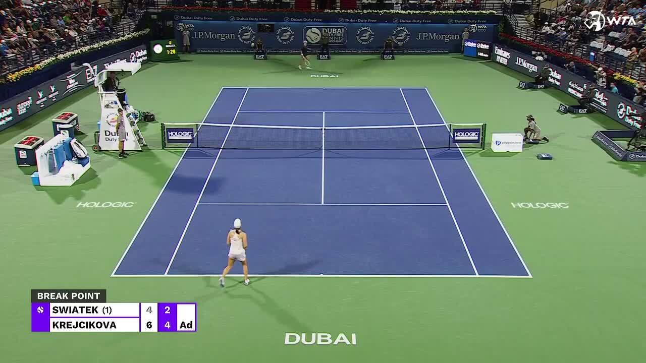 WTA Dubai latest results, Tennis WTA - Singles 