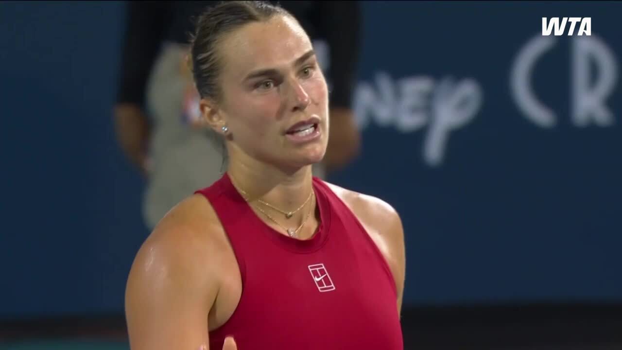 Aryna Sabalenka Miami Open Win