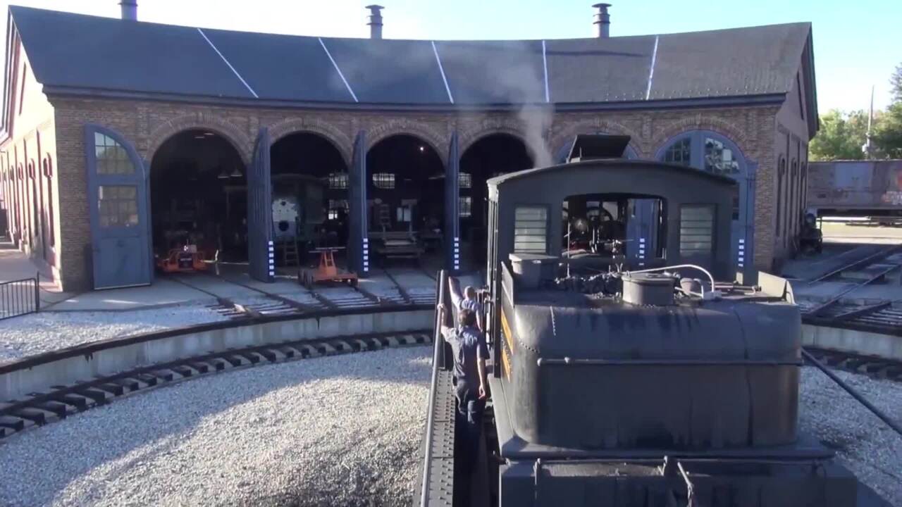 Steam Engine Trains At Railroad Junction Greenfield Village - where can you find the sky train pass in roblox