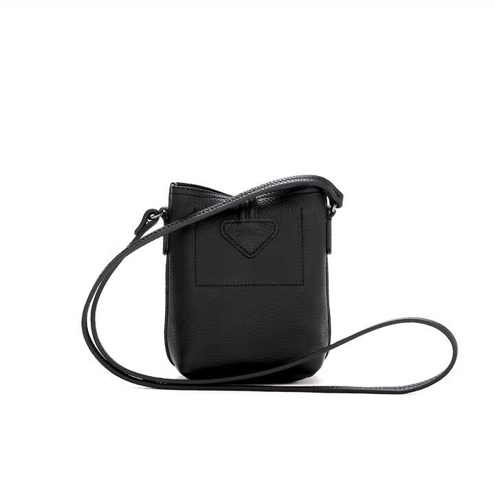 Umhängetasche XS Le Roseau Essential Leder - Khaki | Longchamp DE 