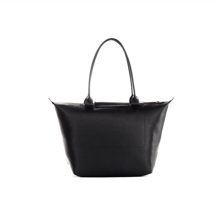 Le Pliage City S Top handle bag Terracotta - Canvas (L1512HYQ213