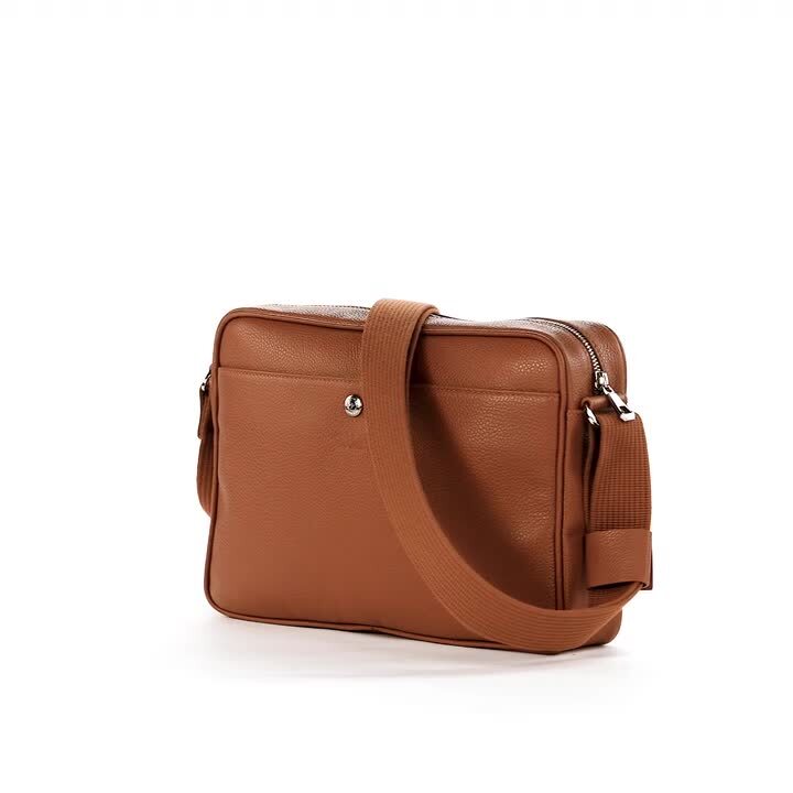 ショルダーバッグ・ポシェット Longchamp Shoulder Bag M Le Foulonne Caramel Coloured Le Foulonné M Camera bag Caramel - Leather | Longchamp US