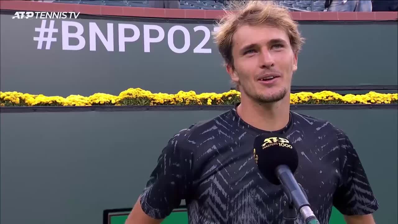 Zverev: 'The Match Was Very High Level' Against Murray In Indian Wells