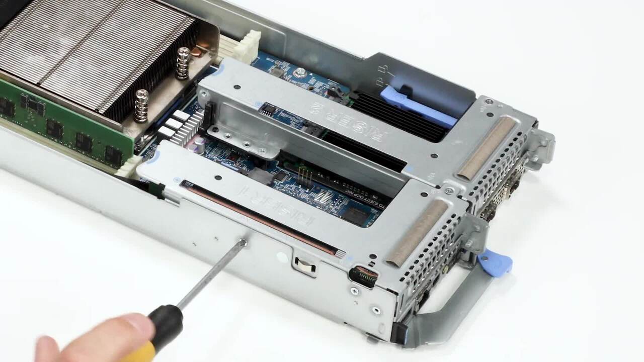How to Replace Expansion Card Riser 1 for PowerEdge C6615 | Dell US