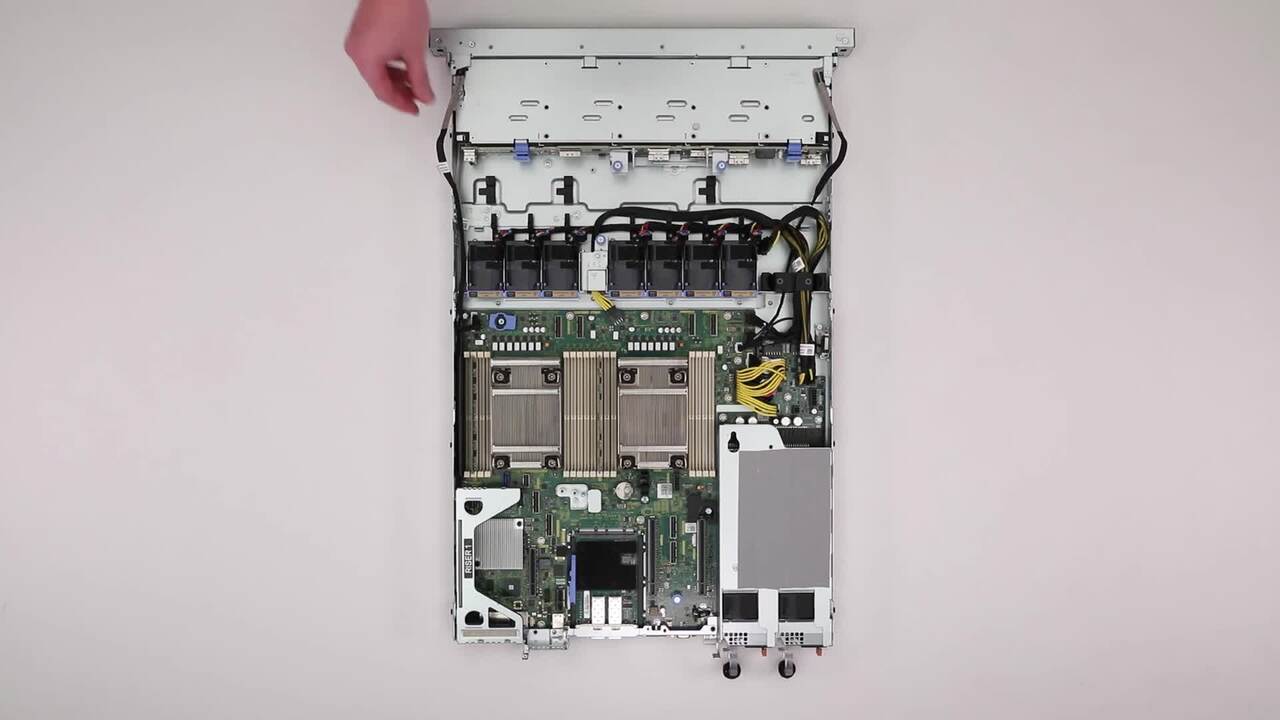 ハナ゜ページ How to replace HDD Backplane for PowerEdge R650XS | Dell Trinidad