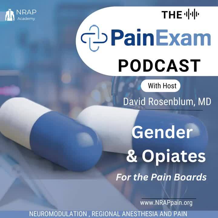 Gender Differences and Opiate Use for the Pain Boards