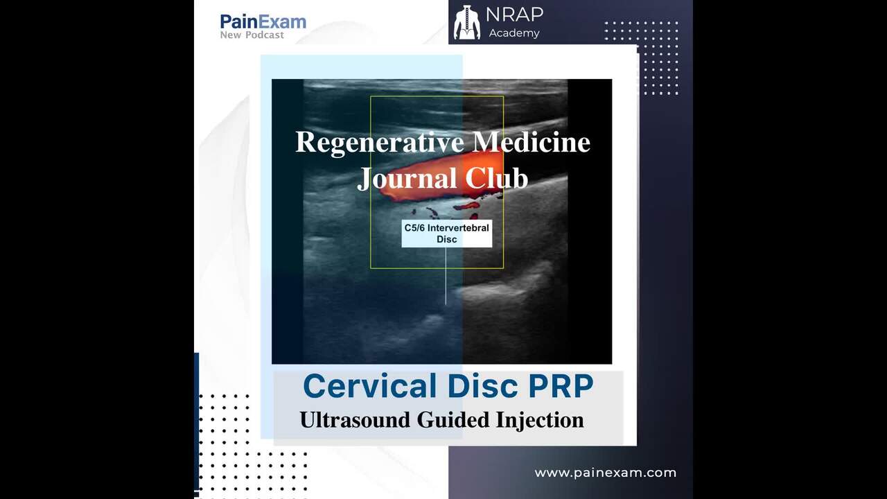 bpc 157 for cervical radiculopathy Ultrasound Guided Cervical Intra-Discal PRP Injections
