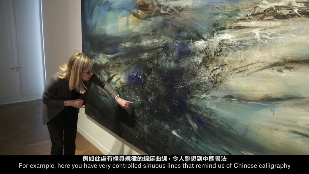 赵无极《29.09.64》─为中国艺术注入全新可能性 auction at Christies