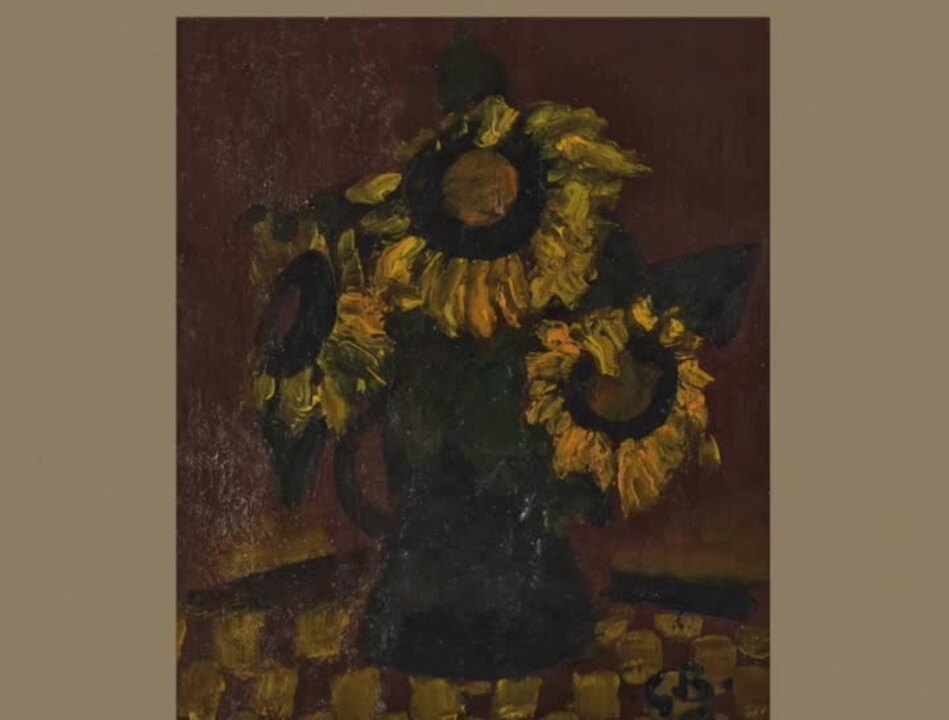 High notes: two works from the auction at Christies