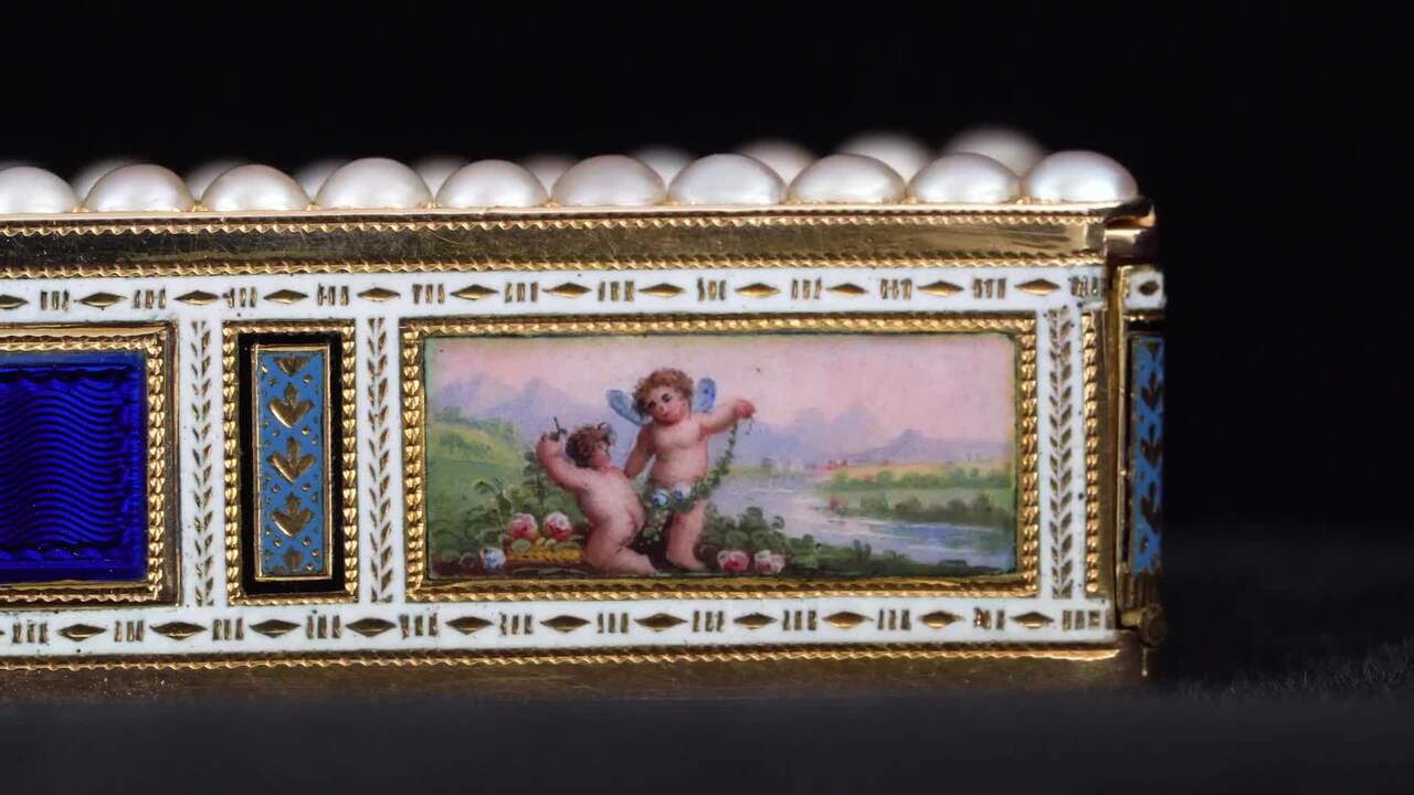Queen Victoria’s gold, enamel  auction at Christies