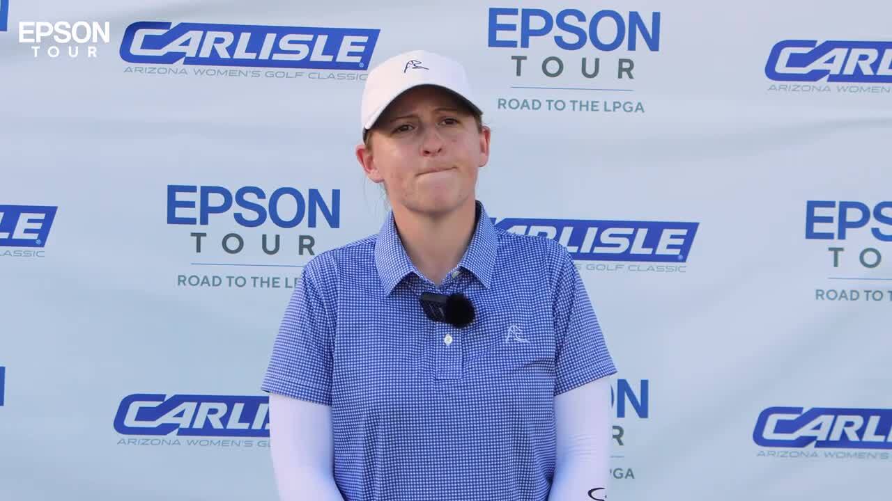 Dana Fall Third Round Interview | 2024 Carlisle Arizona Women’s Golf Classic