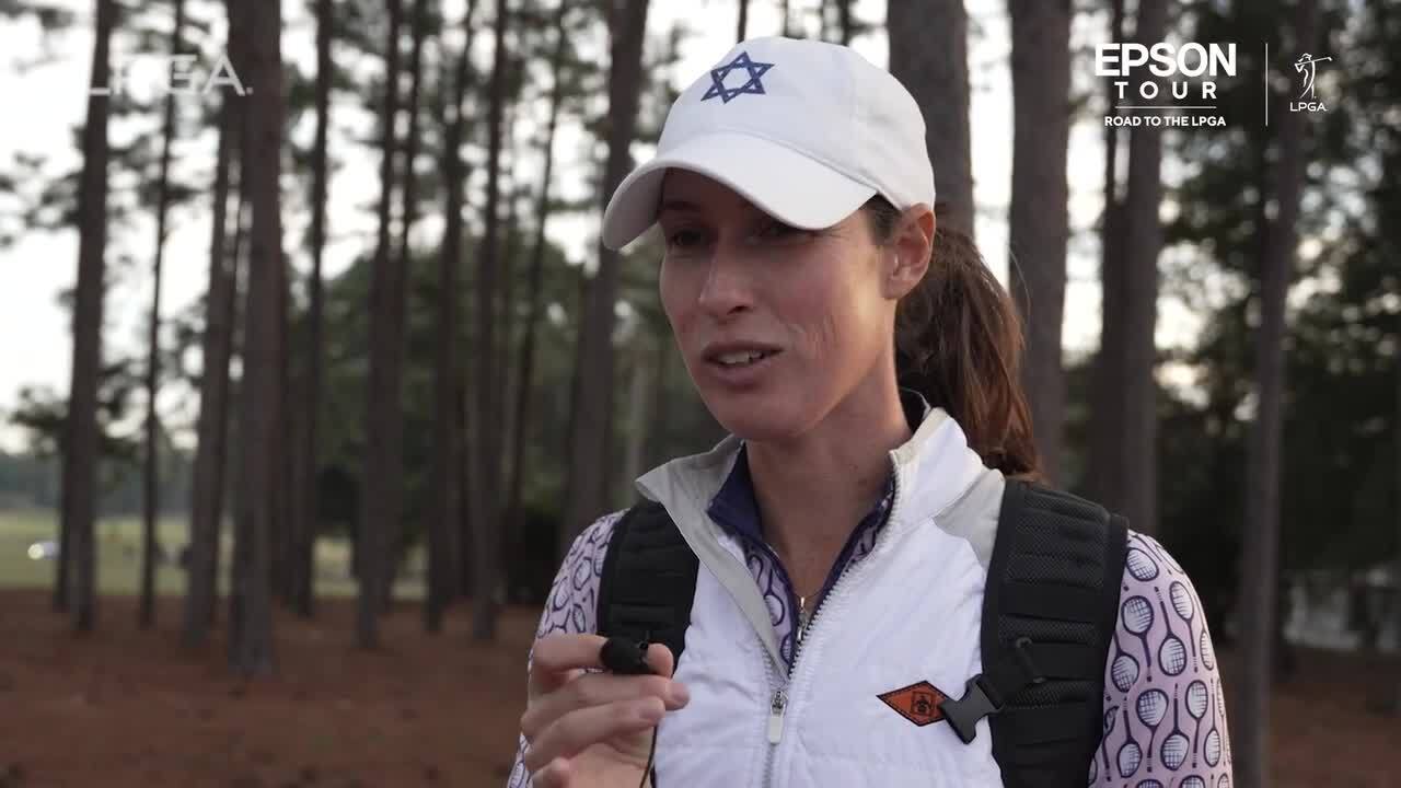 Laetitia Beck First-Round Interview | 2023 LPGA Q-Series