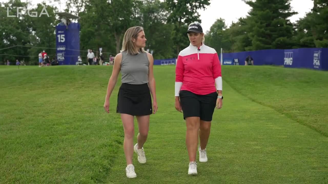 Ashleigh Buhai Walk and Talk 2023 KPMG Women's PGA Championship