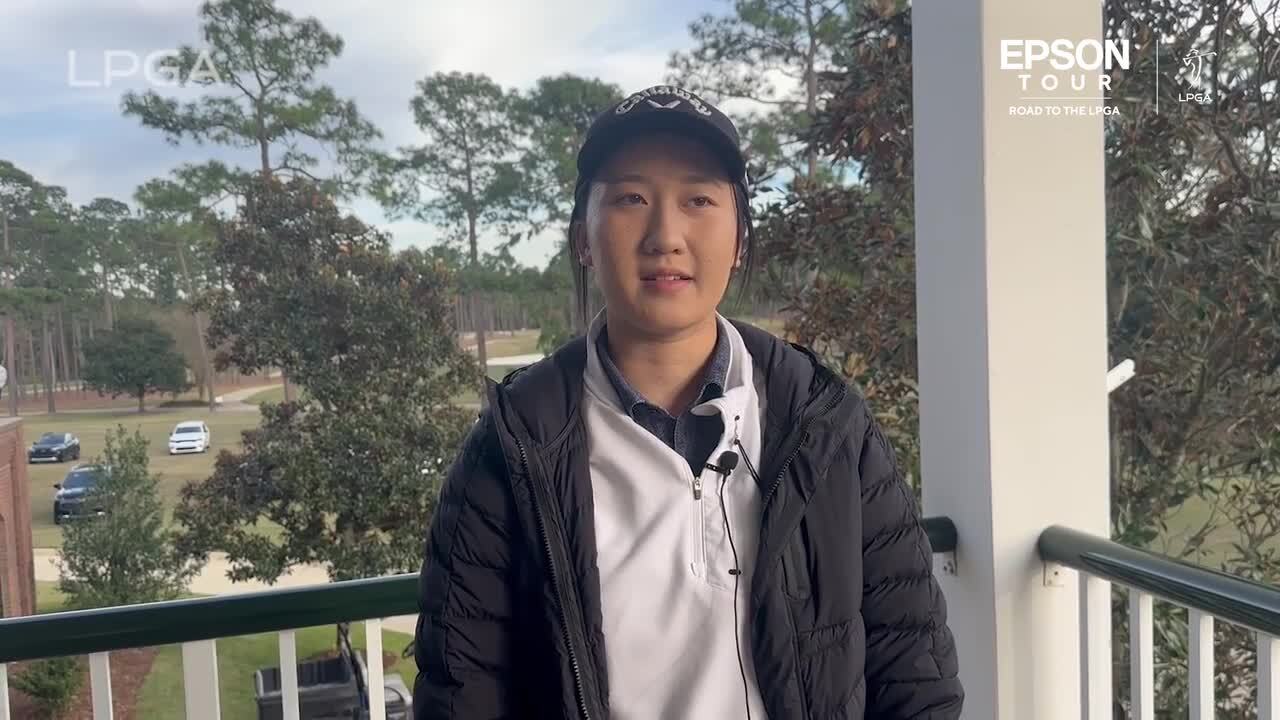 Shuangshuang Fan Pre-tournament Interview | 2023 LPGA Q-Series