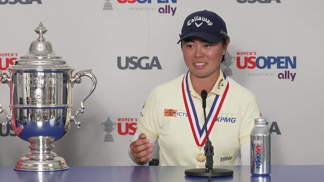 Yuka Saso Winner's Interview | 2024 U.S. Women’s Open presented by Ally