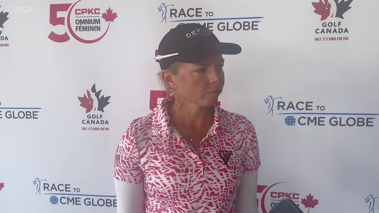 Alena Sharp Second Round Interview | 2024 CPKC Women's Open