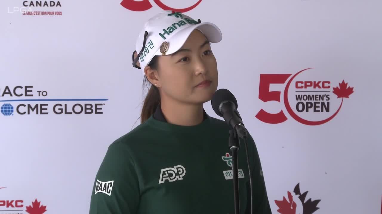 Minjee Lee First Round Interview | 2024 CPKC Women's Open
