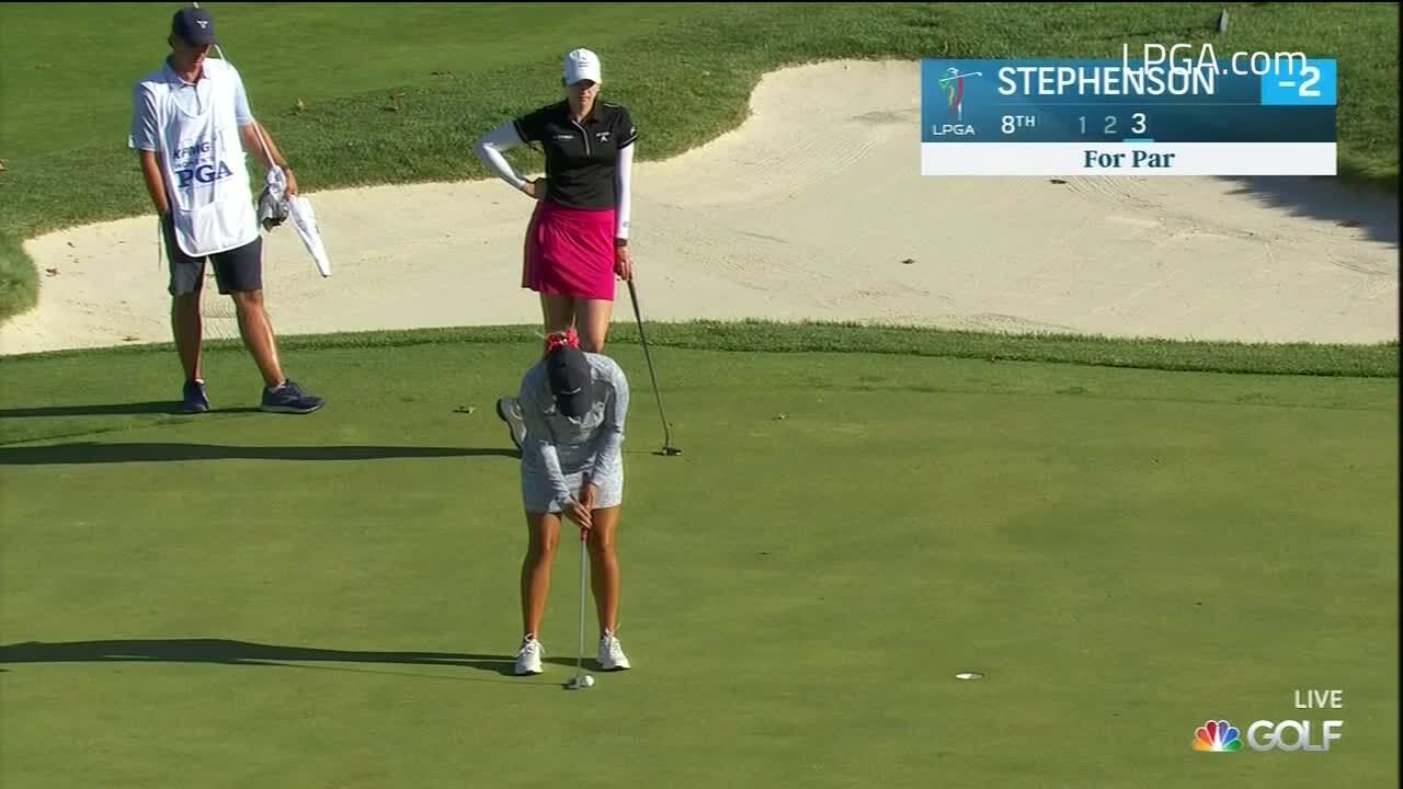 Lauren Stephenson second Round Highlights at the KPMG Women’s PGA ...