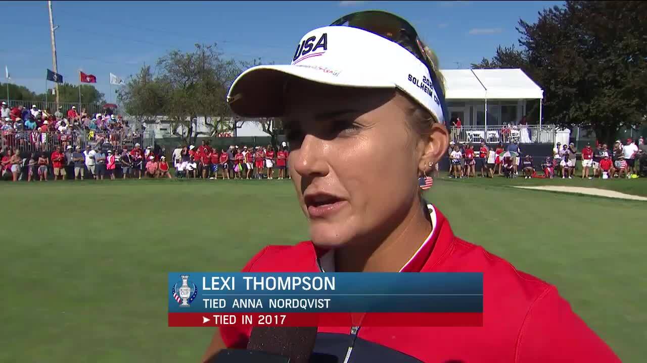 Lexi Thompson Day 3 Interview at the 2021 Solheim Cup