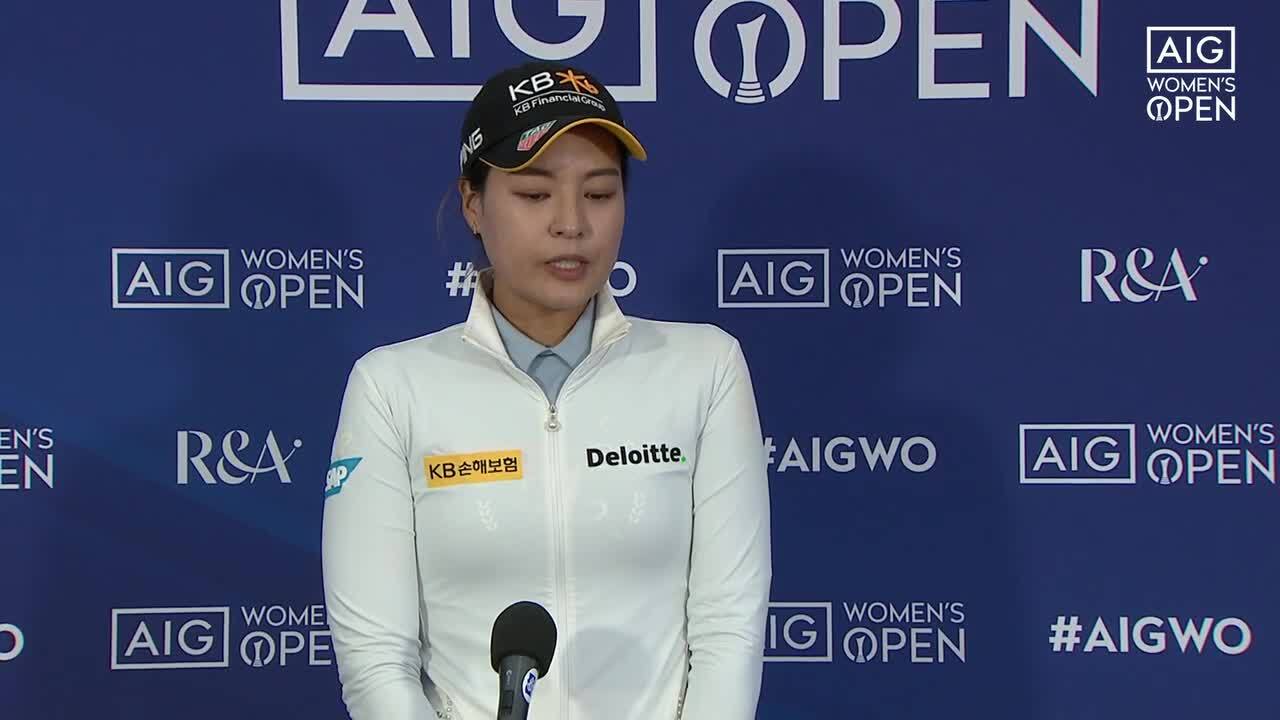 In Gee Chun Second Round Interview at the 2022 AIG Women’s Open