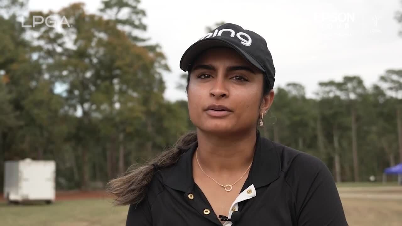 Gurleen Kaur Third-Round Interview | 2023 LPGA Q-Series