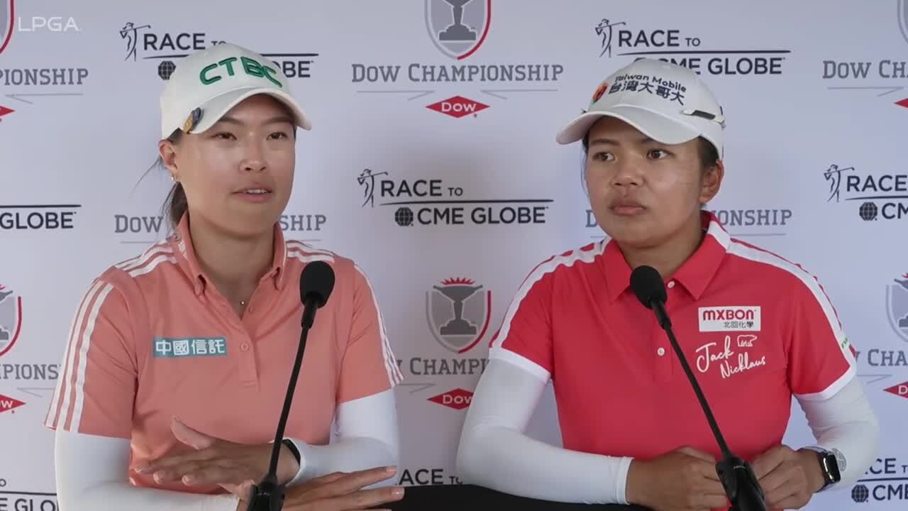 Wei-Ling Hsu/Ssu-Chia Cheng Third Round Interview | 2024 Dow Championship