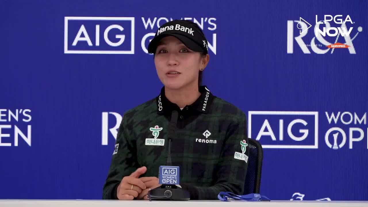 LPGA Now 2024 AIG Women's Open Preview Hanwha LIFEPLUS