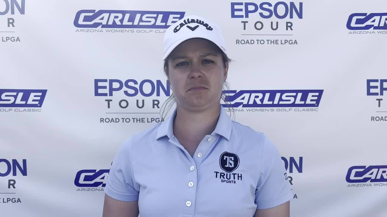Kathleen Scavo Second Round Interview | 2023 Carlisle Arizona Women’s Golf Classic