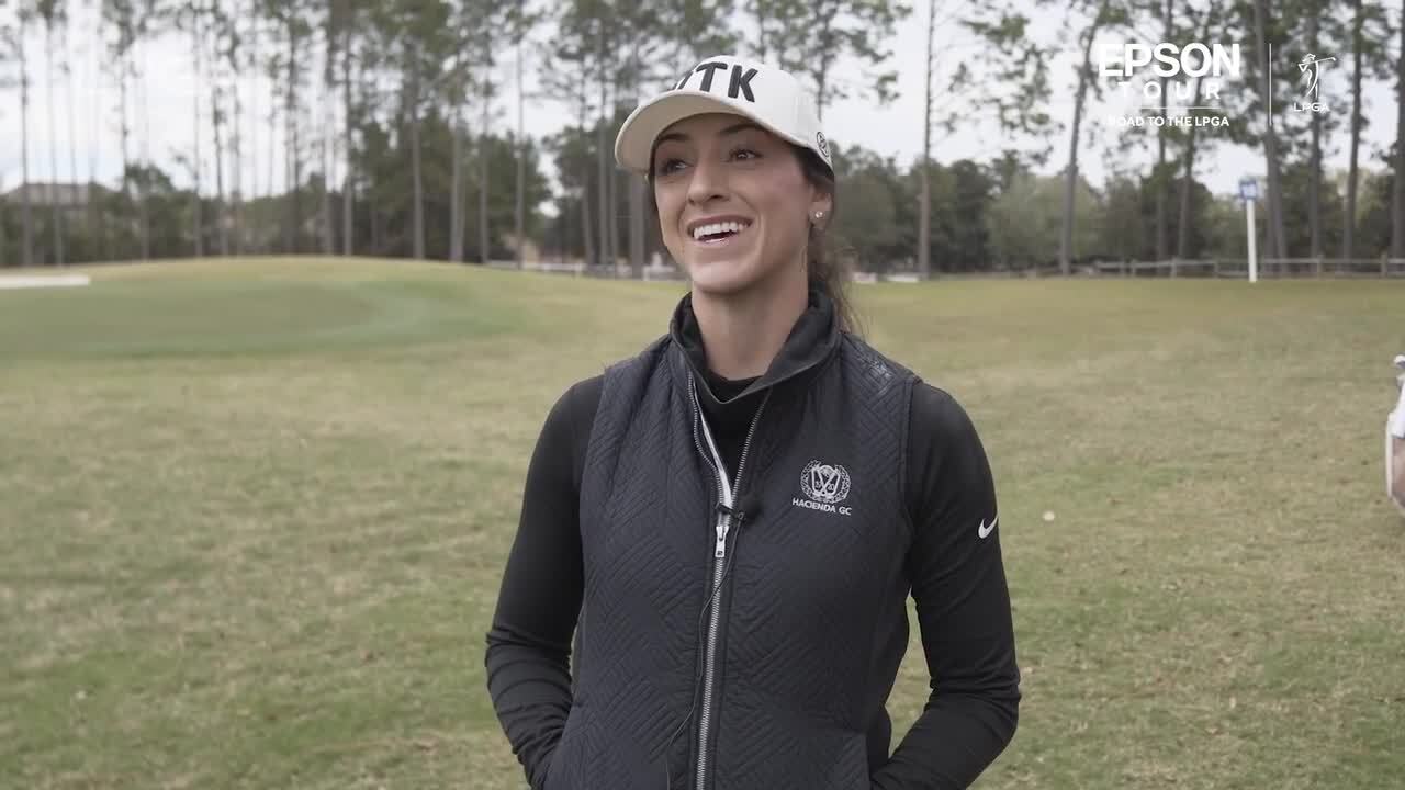 Savannah Vilaubi First-Round Interview 2023 LPGA Q-Series
