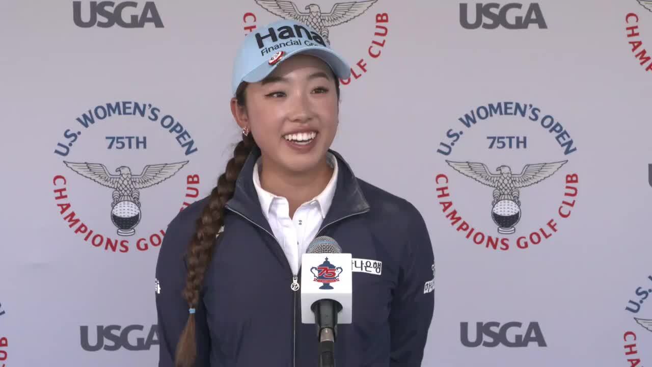 Yealimi Noh Third Round Interview At The 2020 U.s. Women’s Open 