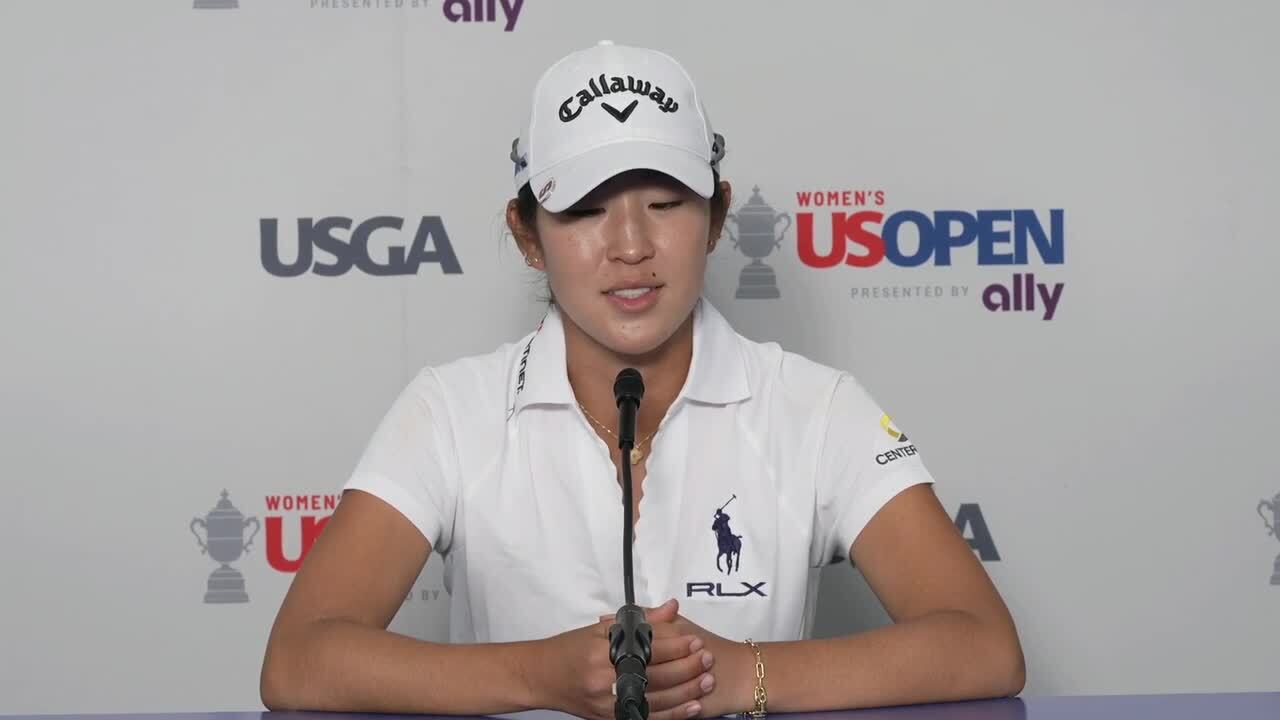 Andrea Lee Second Round Interview | 2024 U.S. Women’s Open presented by All