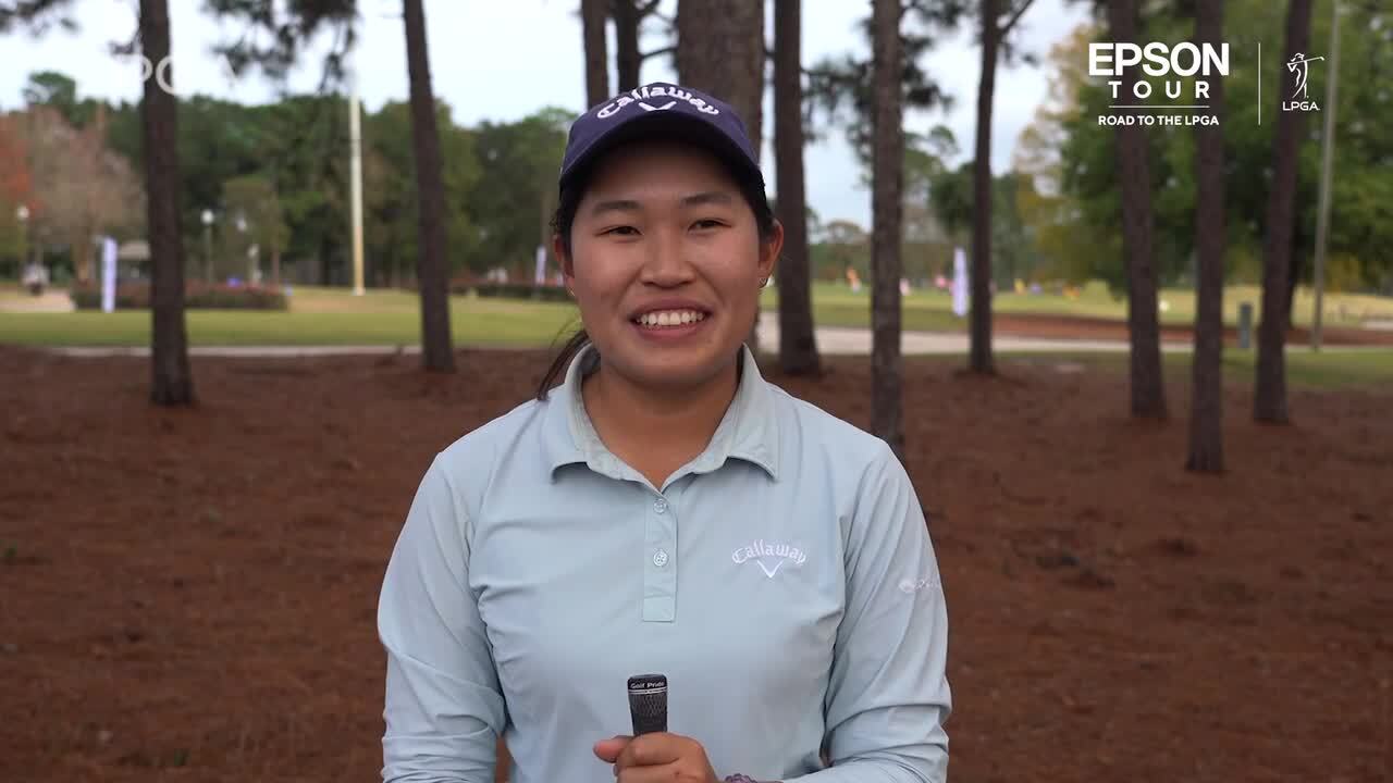Yue Ren Second-Round Interview | 2023 LPGA Q-Series