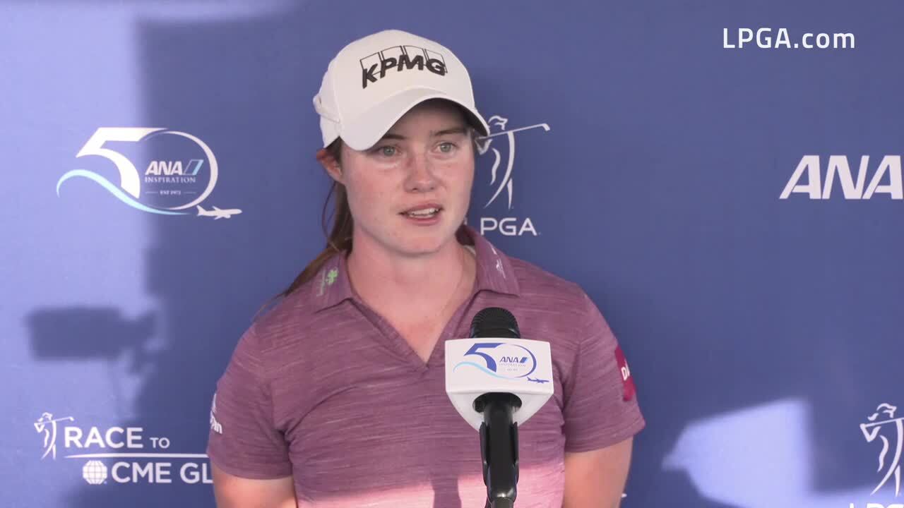 Leona Maguire Opening Round Interview at the 2021 ANA Inspiration ...