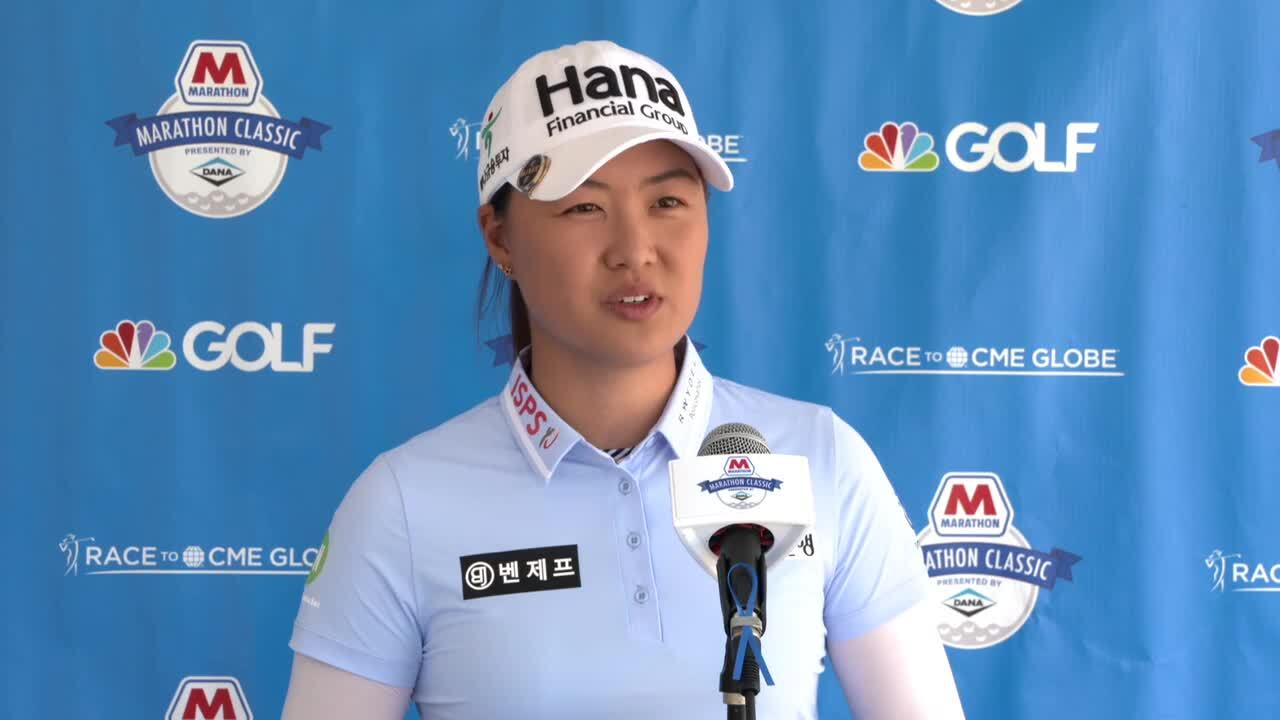 Minjee Lee Round 2 Interview at the Marathon LPGA Classic | LPGA ...