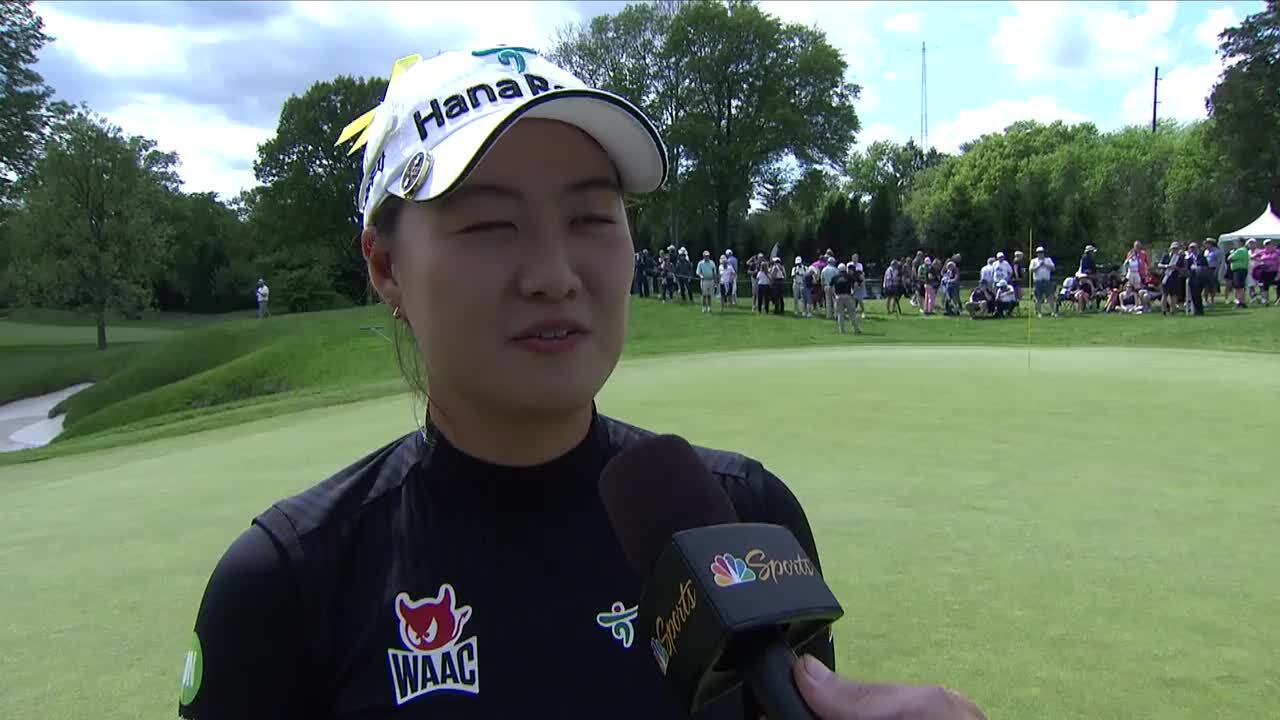 Minjee Lee Final Round Interview at the 2022 Cognizant Founders Cup