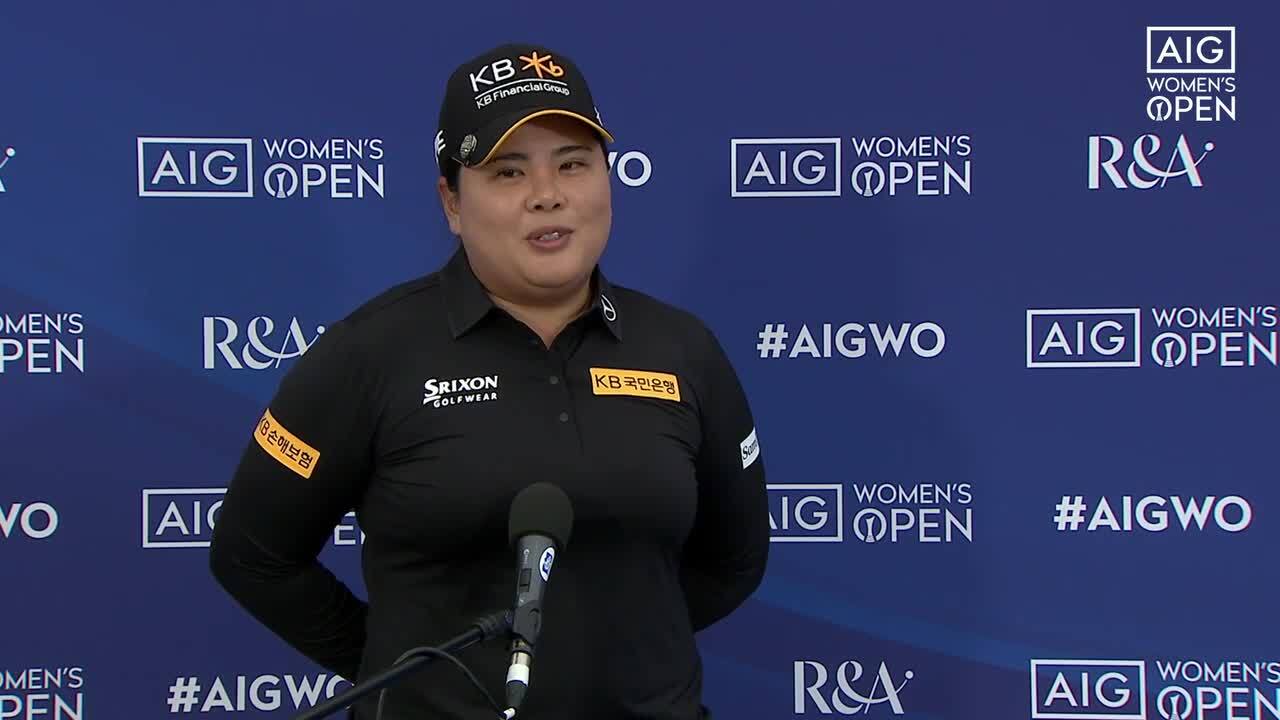 Inbee Park Second Round Interview at the 2022 AIG Women’s Open
