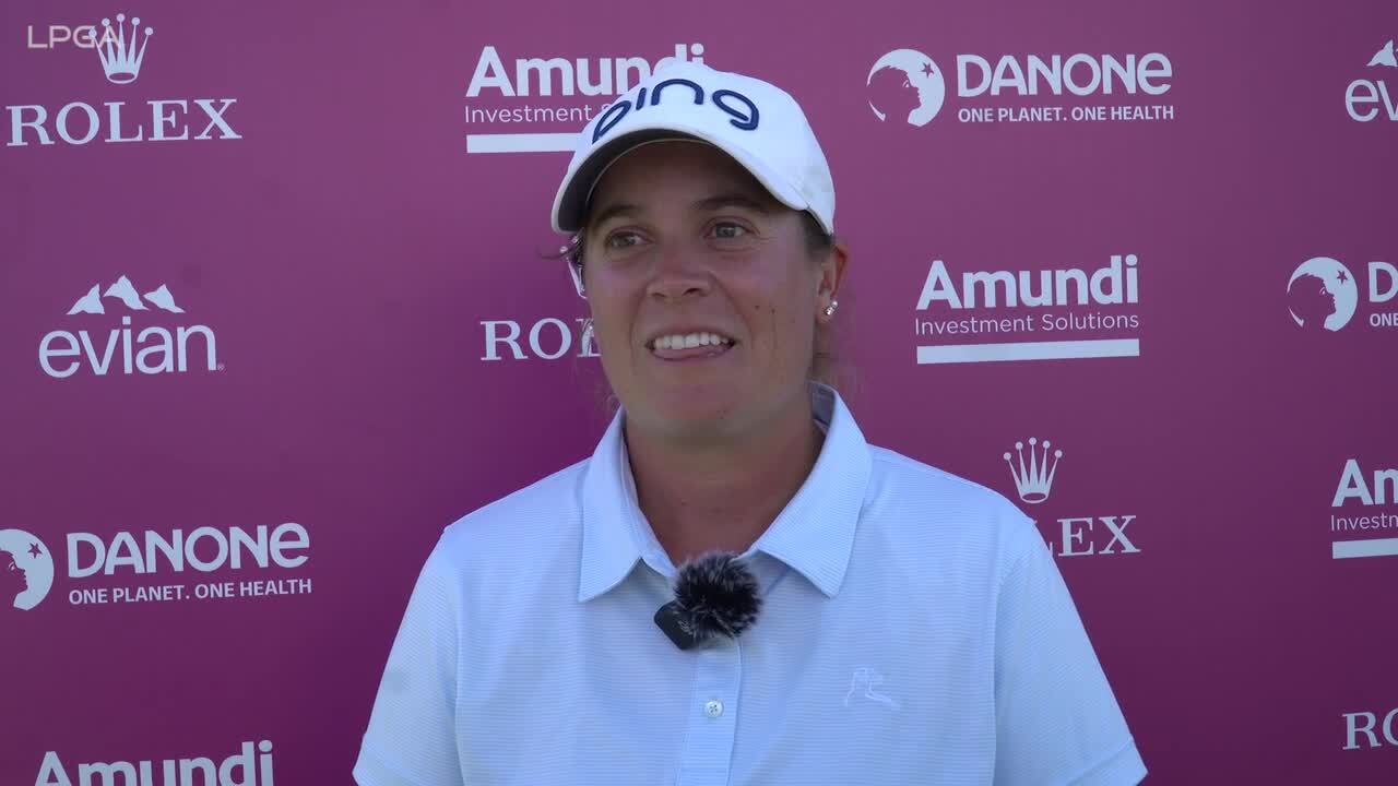 Lauren Coughlin Third Round Interview | 2024 Amundi Evian Championship |  LPGA | Ladies Professional Golf Association