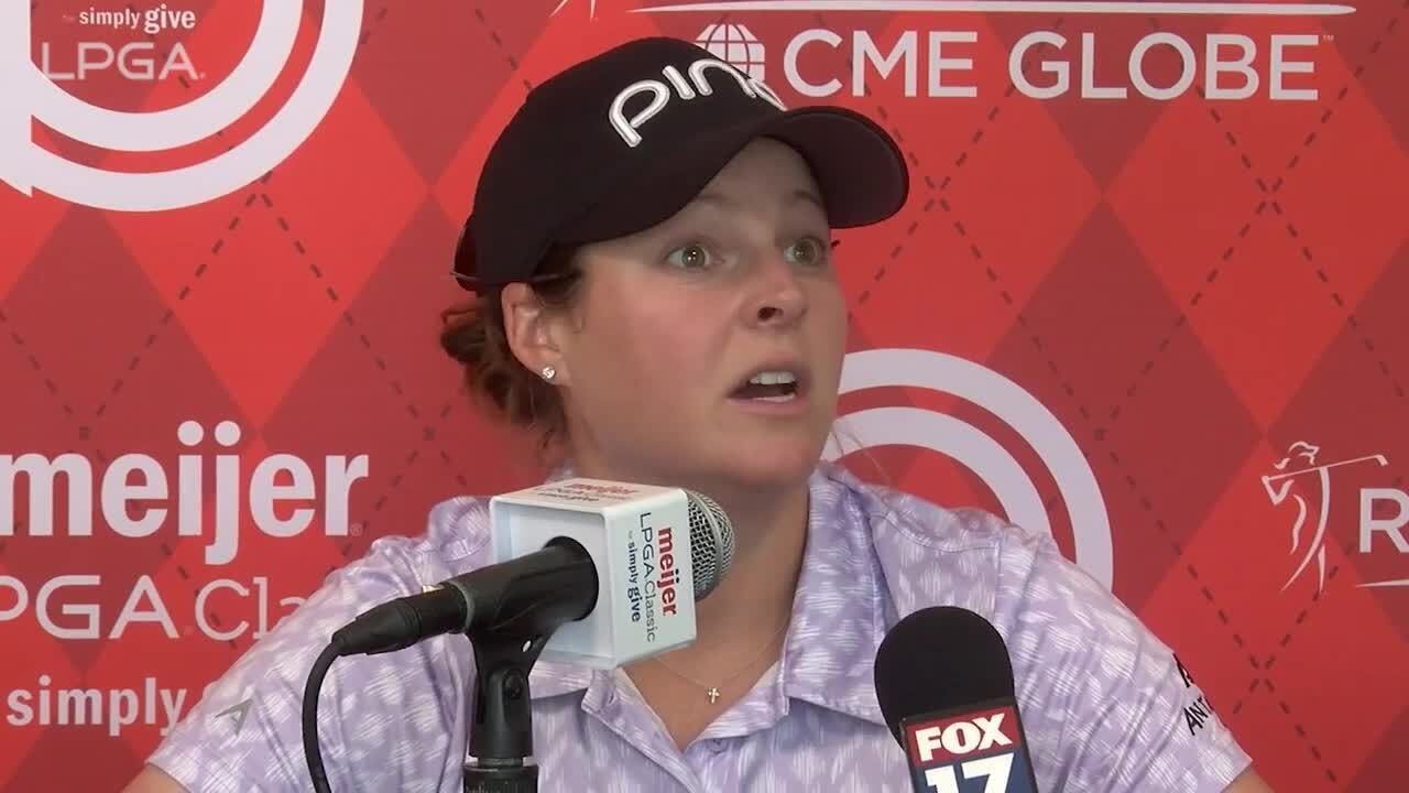 Ally Ewing Second Round Interview | 2024 Meijer LPGA Classic for Simply Give