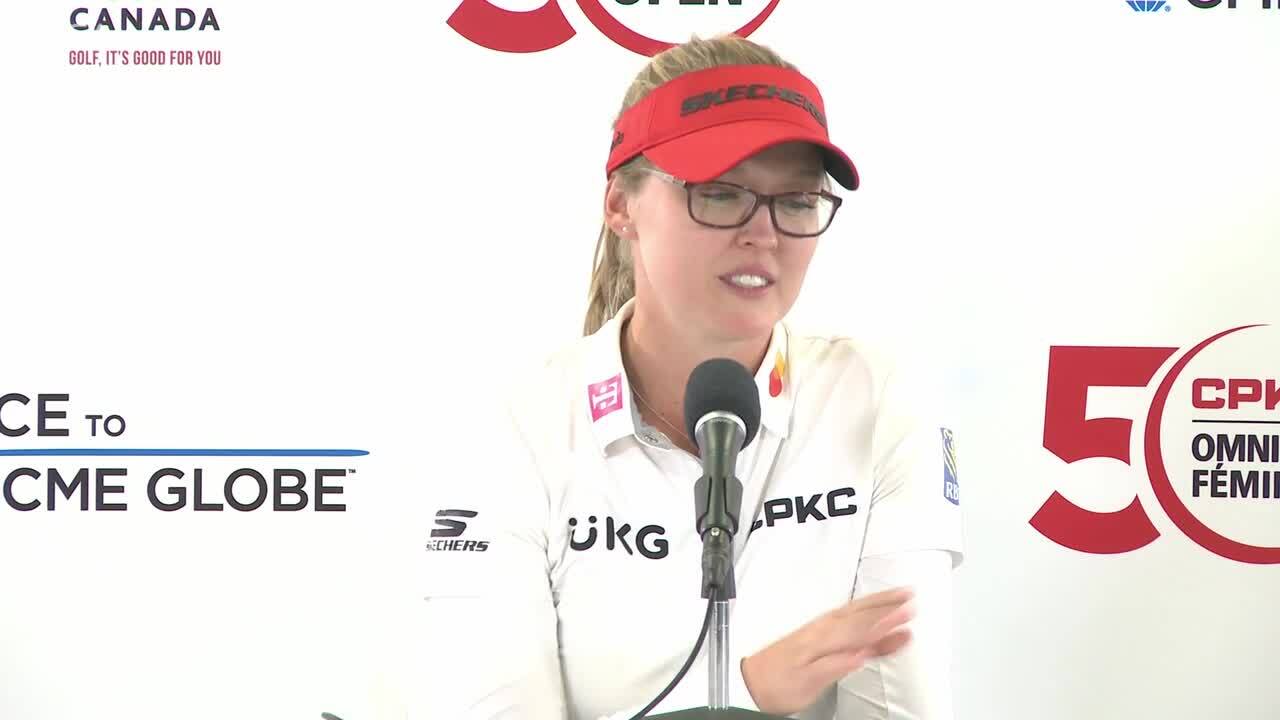 Brooke Henderson Final Round Interview | 2024 CPKC Women's Open