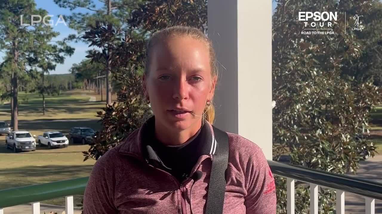 Lauren Hartlage Sixth Round Interview 2023 Lpga Q Series Epson Tour