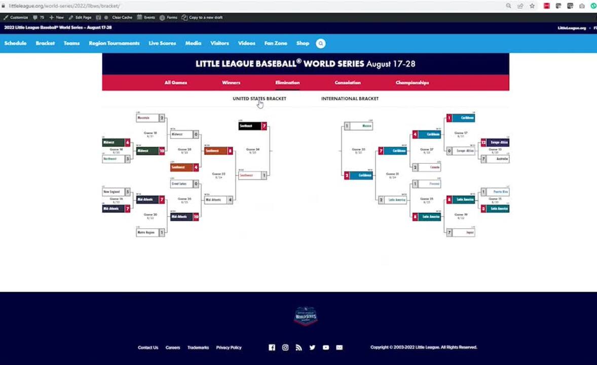 2022 Little League Baseball World Series: Scores, results as Hawaii beats  Curacao for championship 