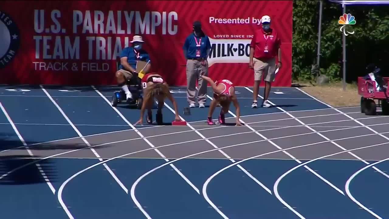 Para Track & Field Women's 100-Meter T37 Final | U.S. Paralympic Team Trials 2021