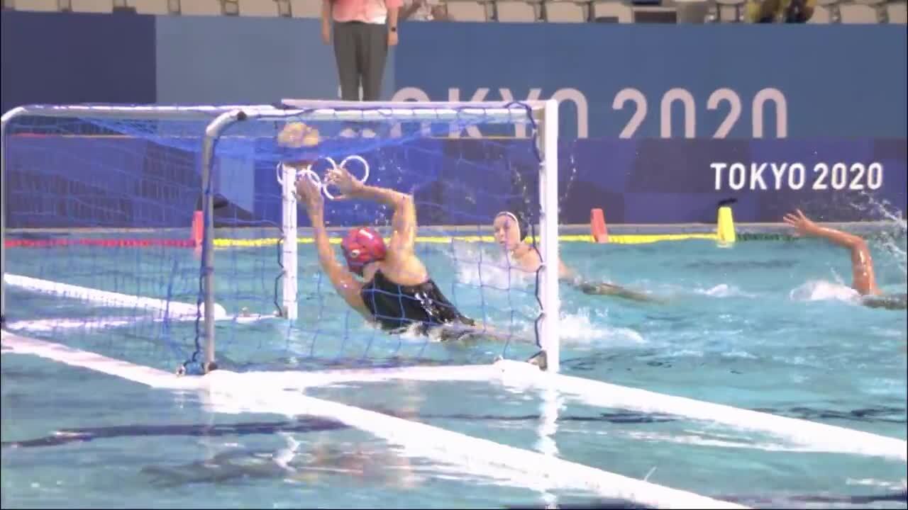 Stephanie Haralabidis Shows Off Her Goal-Scoring Ability in Tokyo | Water Polo | Tokyo 2020
