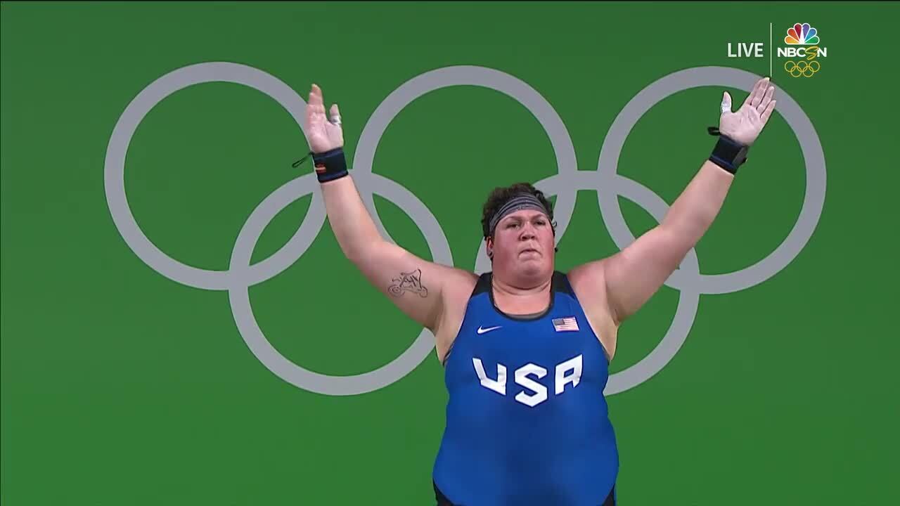 Sarah Robles Takes the Bronze Medal in the Women's Weightlifting +75 kg. Weight Class | Weightlifting | Rio 2016