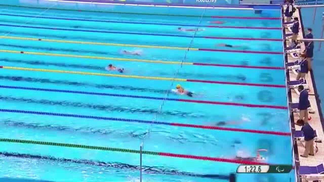 Jessica Long Takes Gold in the Women's 200-Meter Individual Medley SM8 | Para Swimming | Rio 2016