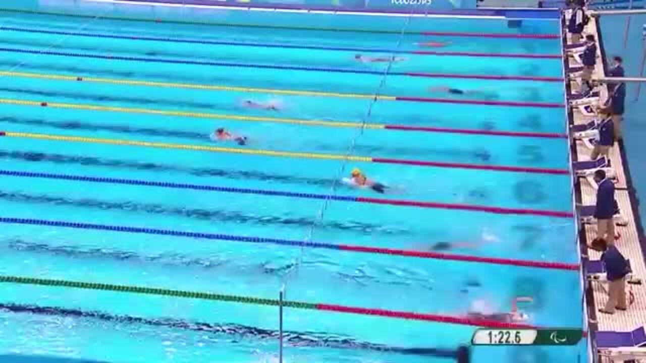 Jessica Long Takes Gold in the Women's 200-Meter Individual Medley SM8 | Para Swimming | Rio 2016