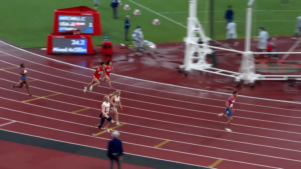 Nick Mayhugh Runs for Gold in the Universal 4x100-Meter Relay Final | Para Track & Field | Tokyo 2020