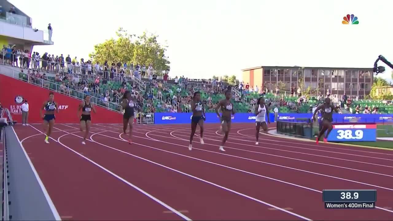 Quanera Hayes Womens 400M | Track & Field U.S. Olympic Team Trials 2021