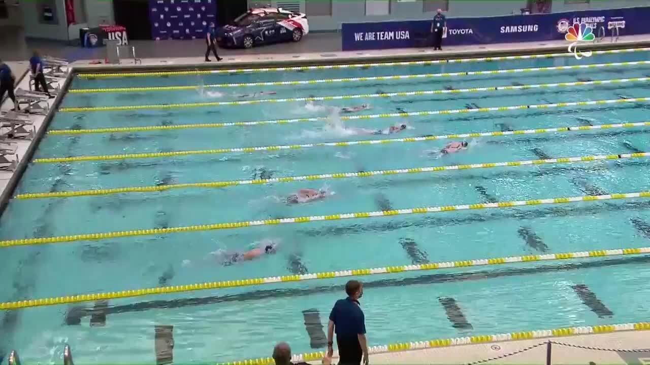 Para Swimming Women's 100-Meter Freestyle S9 Hannah Aspden | U.S. Paralympic Team Trials 2021