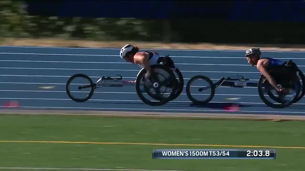 Para Track & Field Women's 1,500-Meter T53/54 Final | U.S. Paralympic Team Trials 2021